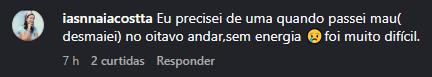 Veja os depoimentos que estamos recebendo 6 Comentario Instagram11
